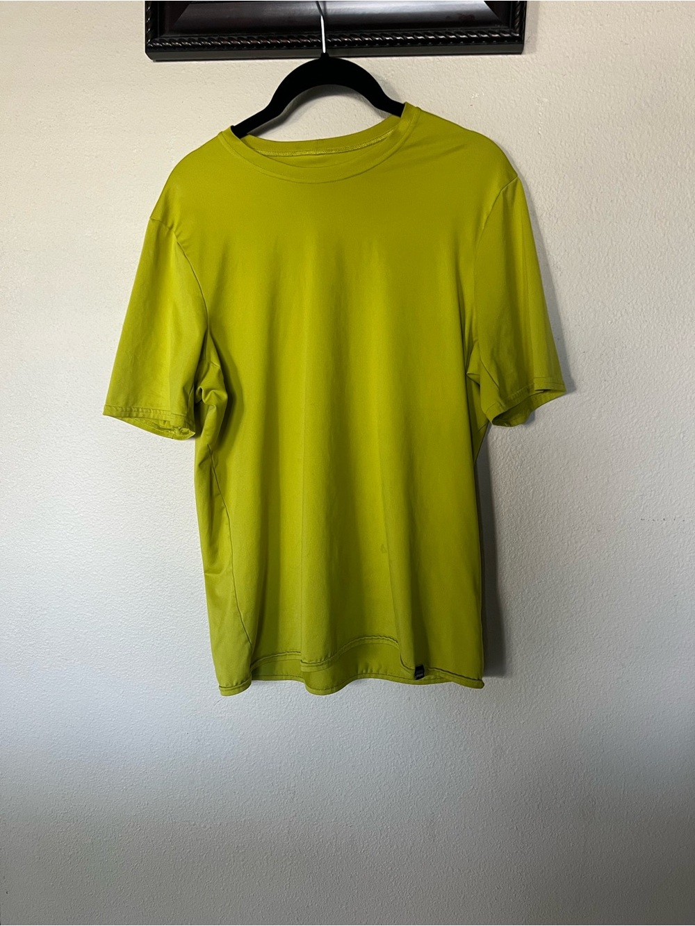 Patagonia Men's Short Sleeve Crew Tee in Lime